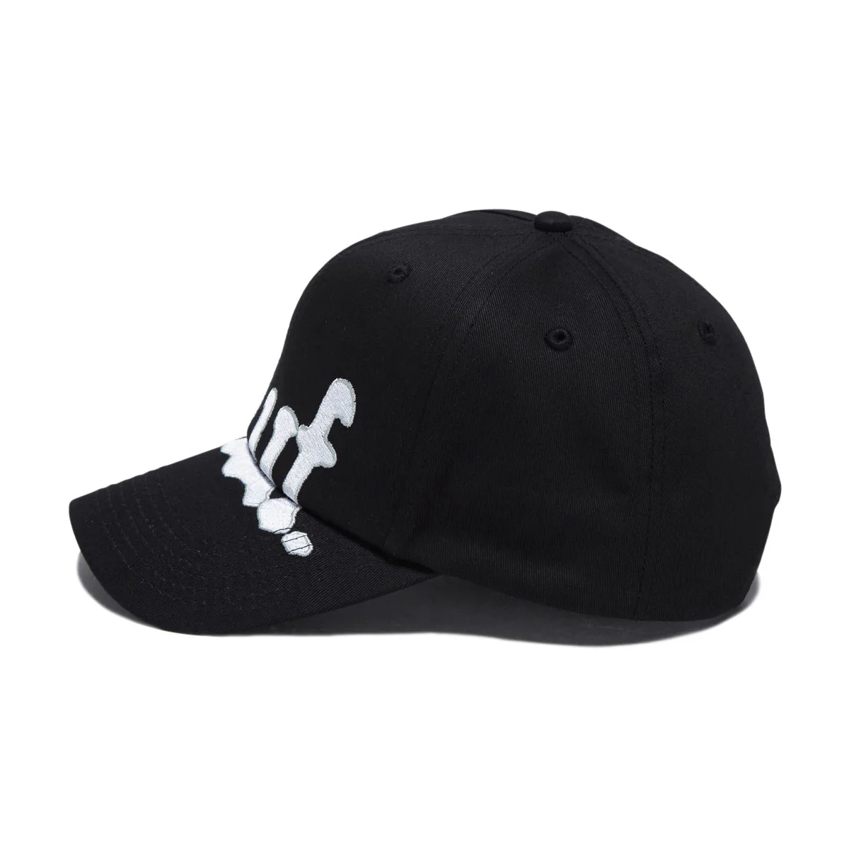 HUF Noble 6 Panel Snapback Hat - Black - Image 4