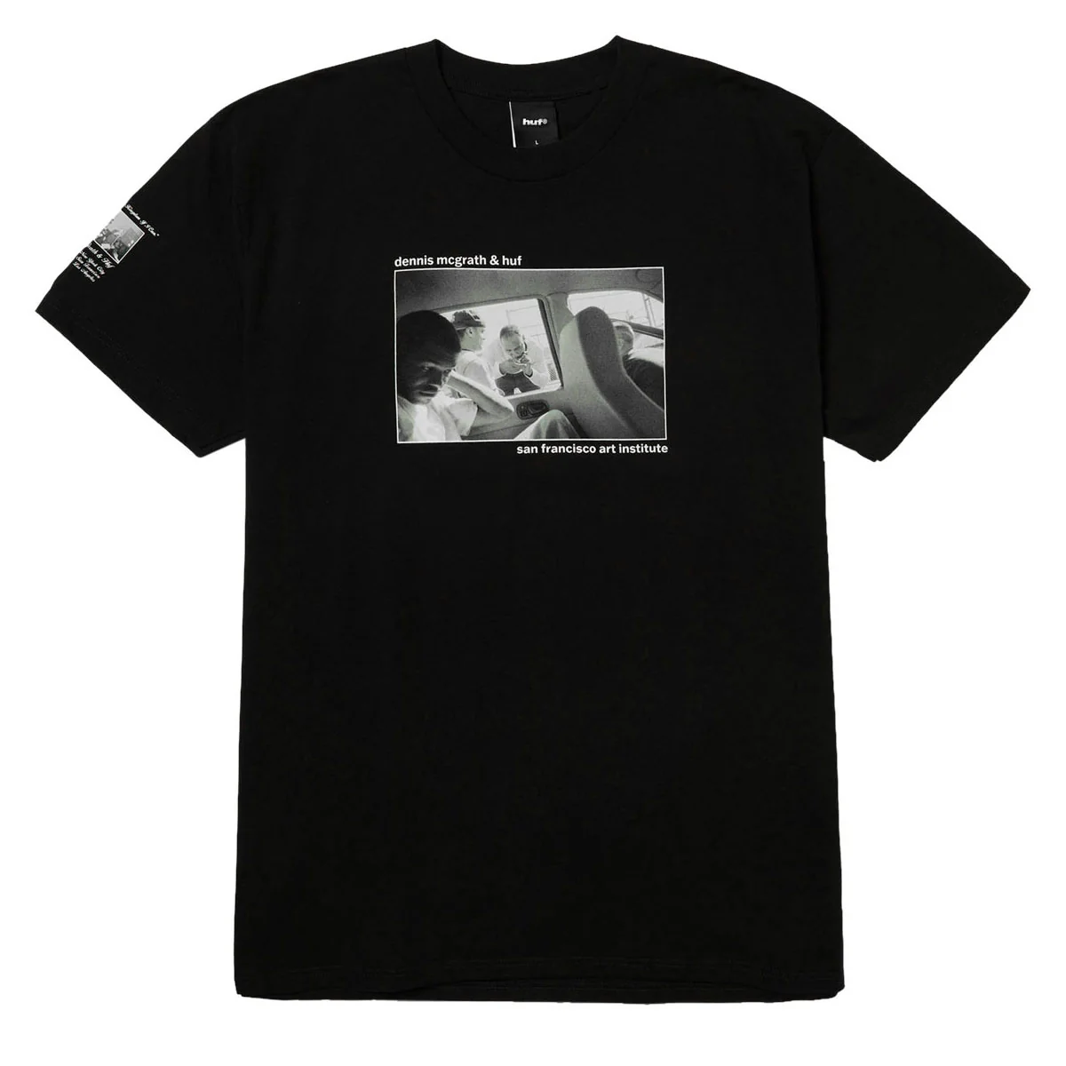 HUF Paved With Gold T-Shirt - Black