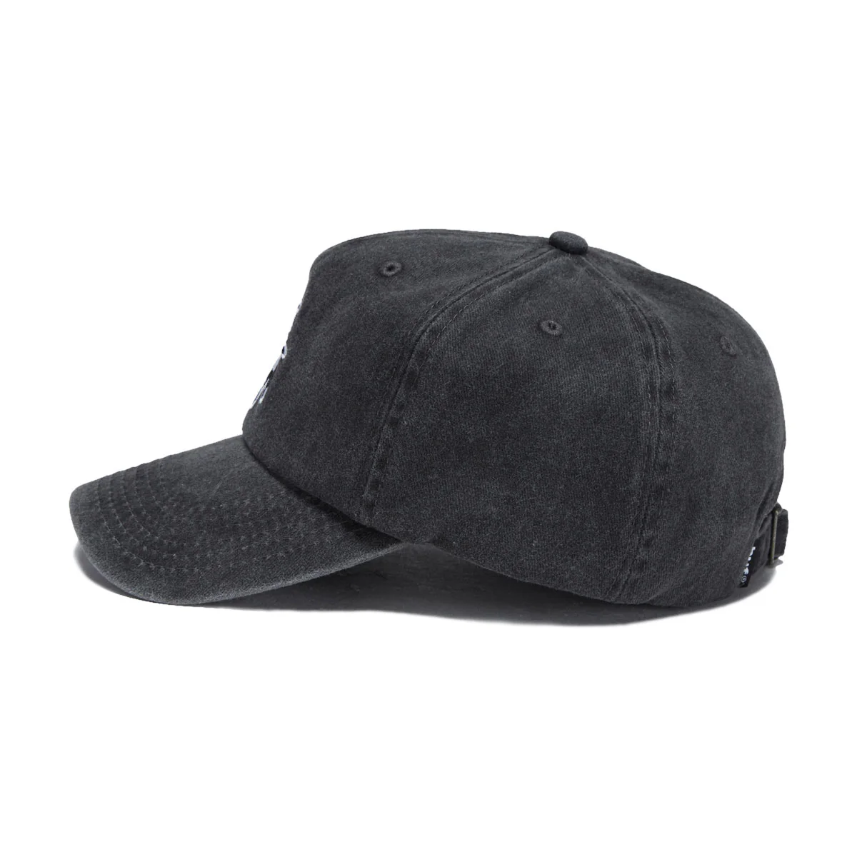 HUF Sol Denim 6 Panel CV Washed Hat - Washed Black - Image 3