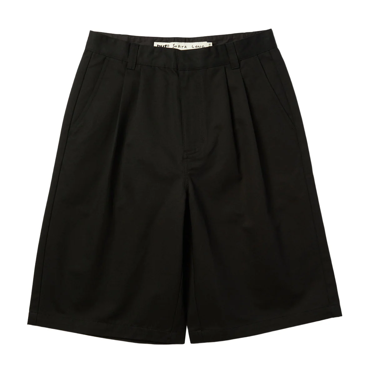 HUF Sorta Long Chino Shorts - Black
