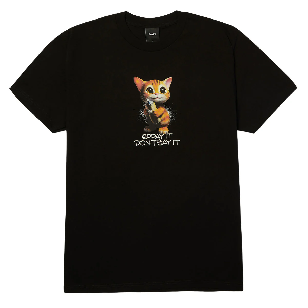 HUF Spray It T-Shirt - Black