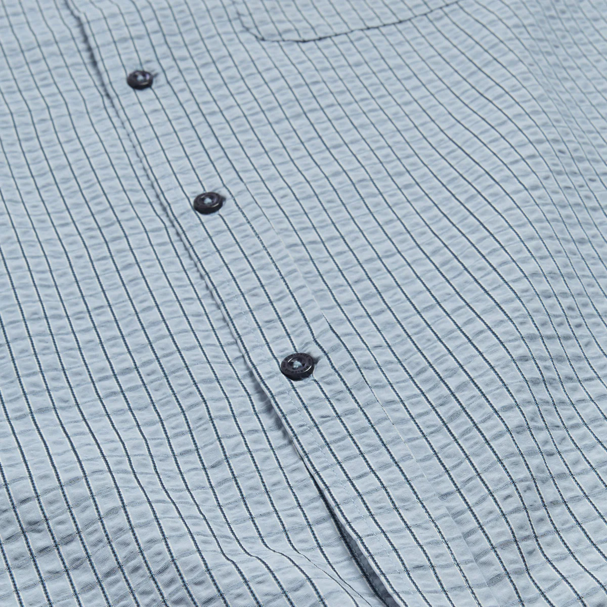 HUF Stuck On You Plaid Shirt - Ice Blue - Image 5