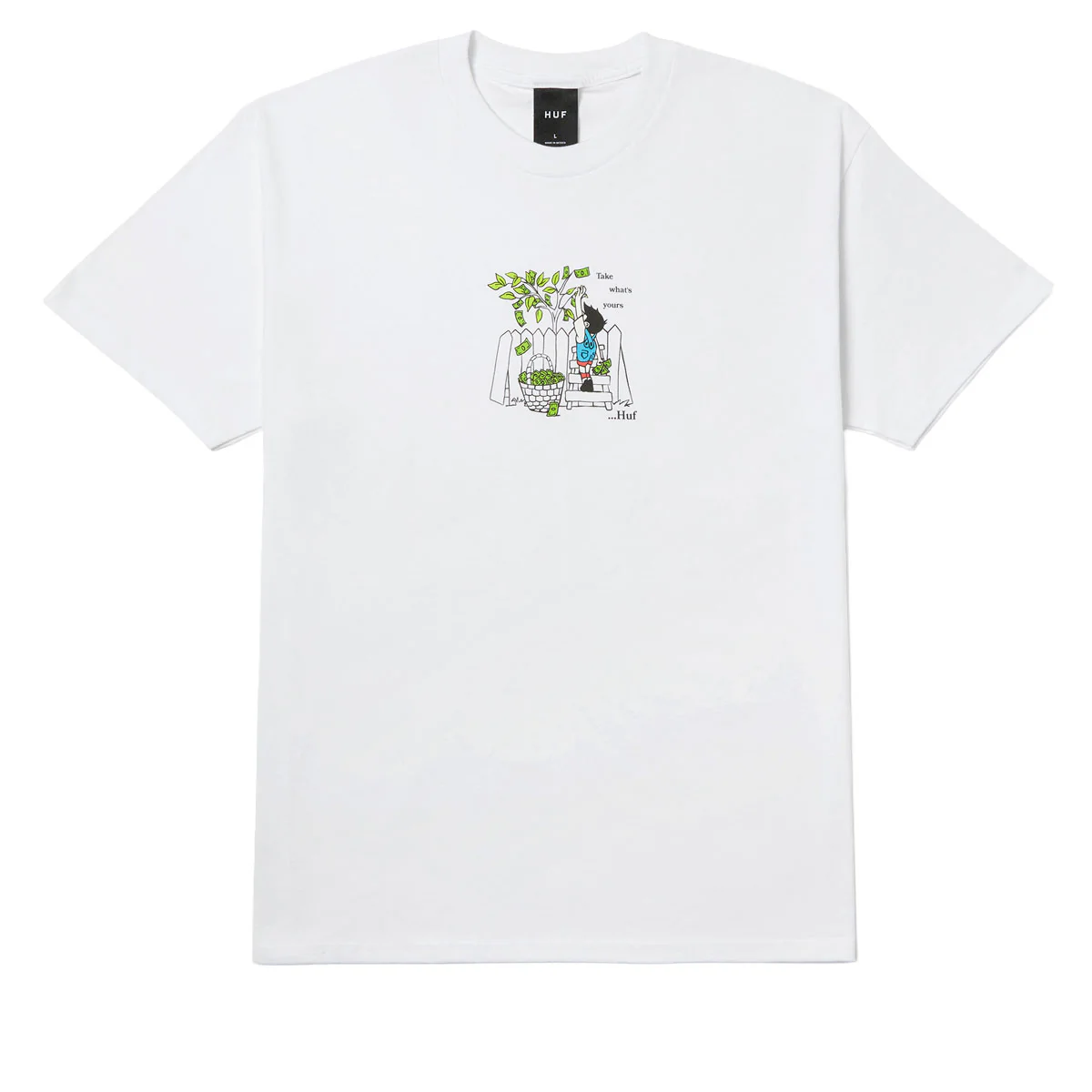 HUF Take Yours T-Shirt - White