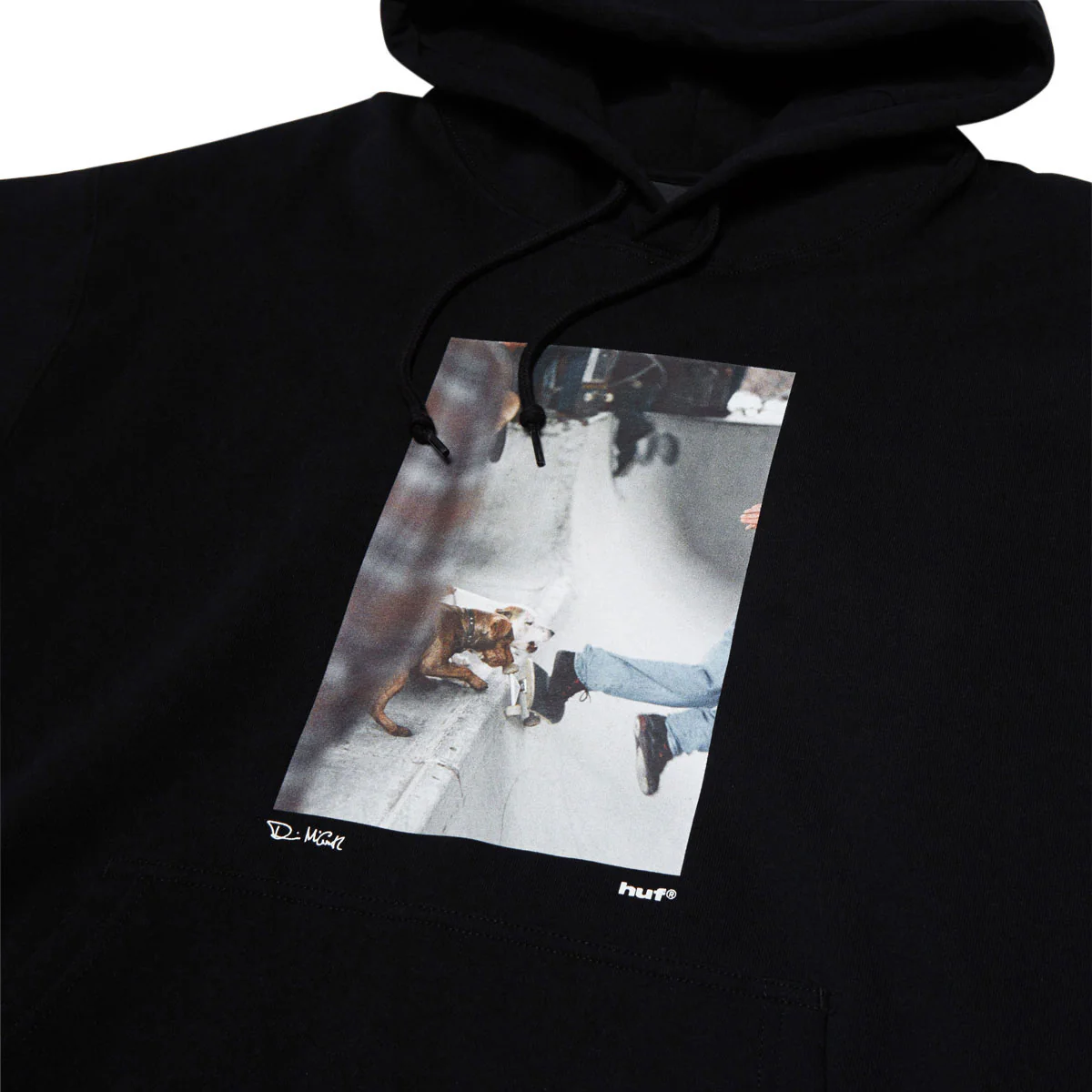 HUF The Angels Fly Hoodie - Black - Image 3