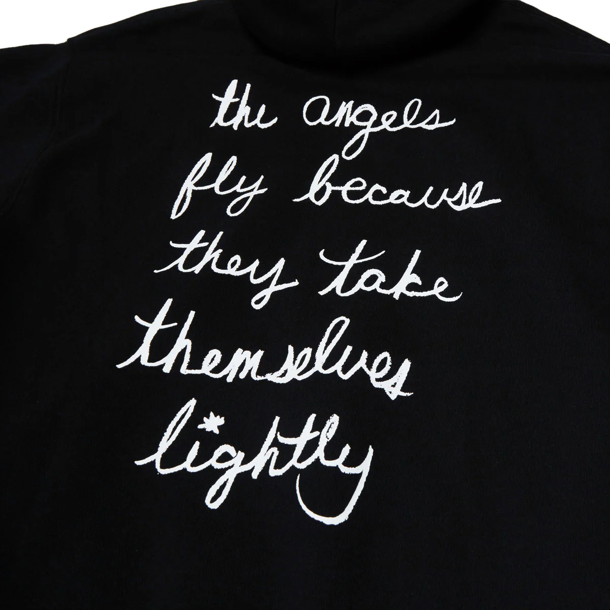 HUF The Angels Fly Hoodie - Black - Image 4
