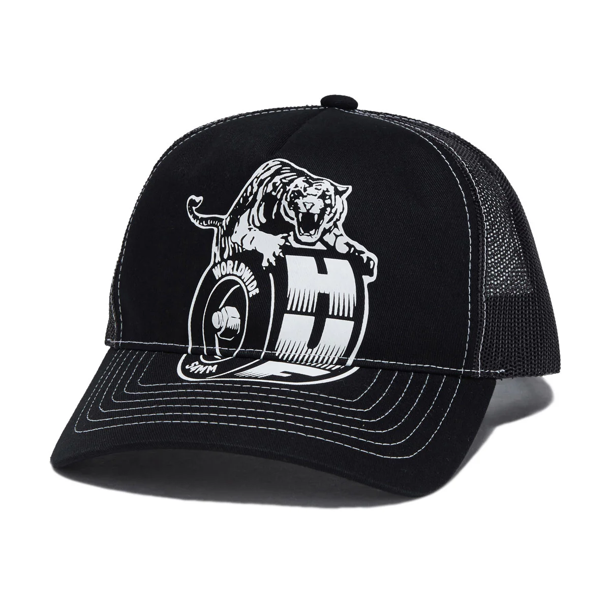 HUF Urethane Trucker Hat - Black