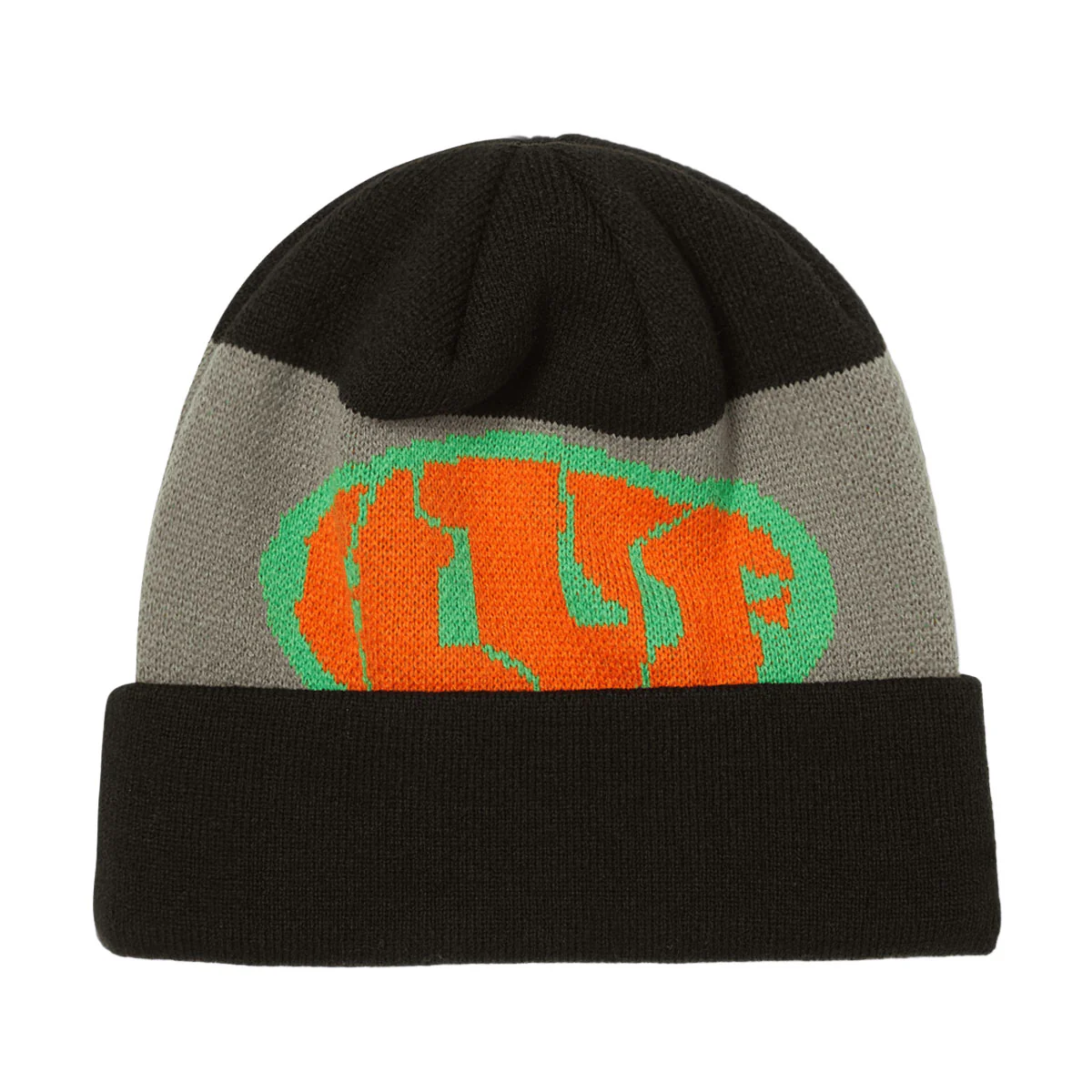 HUF Warped Cuff Beanie - Black