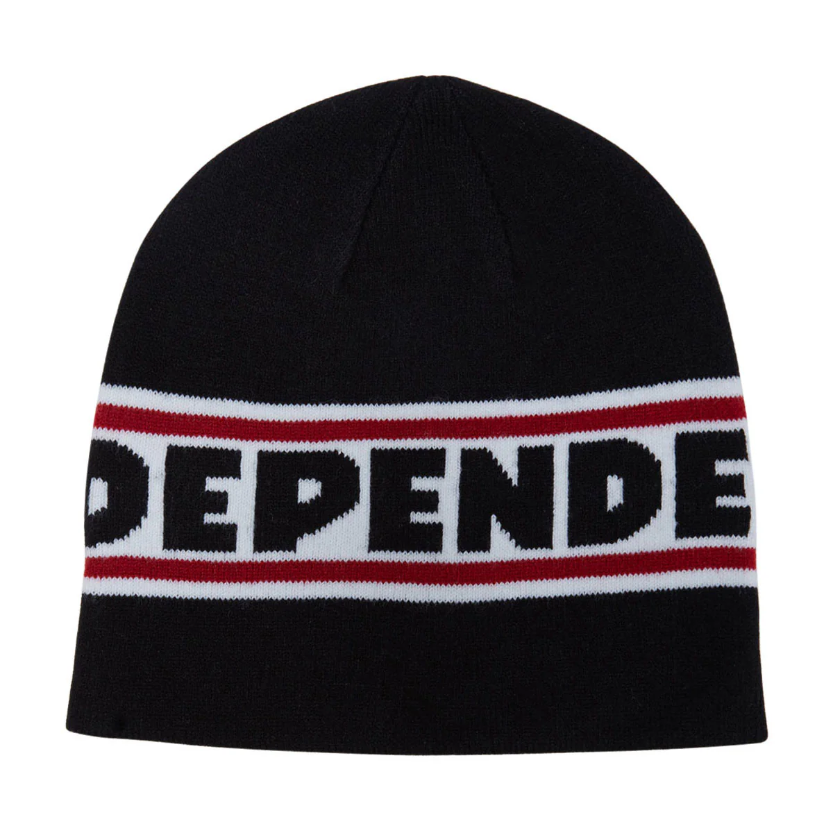 Independent Bar Logo Skull Beanie - Black