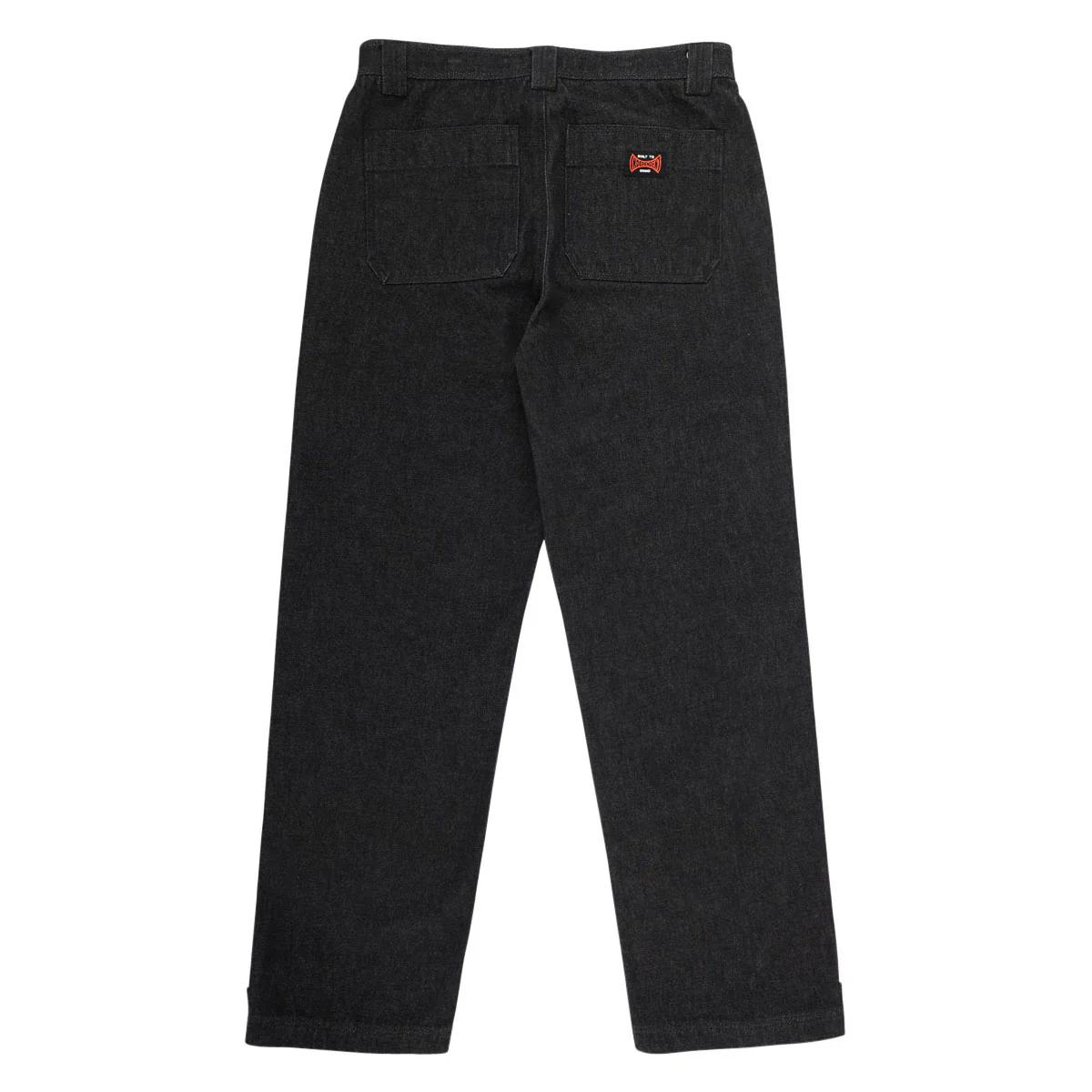 Independent Built To Grind Double Knee Jeans - Black Denim - Image 2