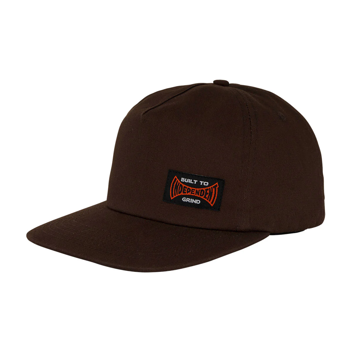 Independent Built To Grind Snapback Hat - Chocolate