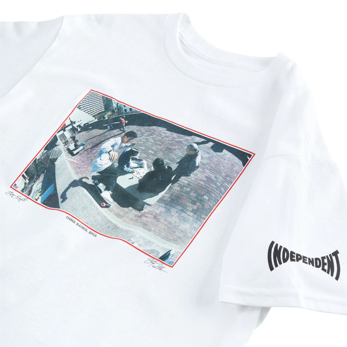 Independent Caballero China Banks T-Shirt - White - Image 2