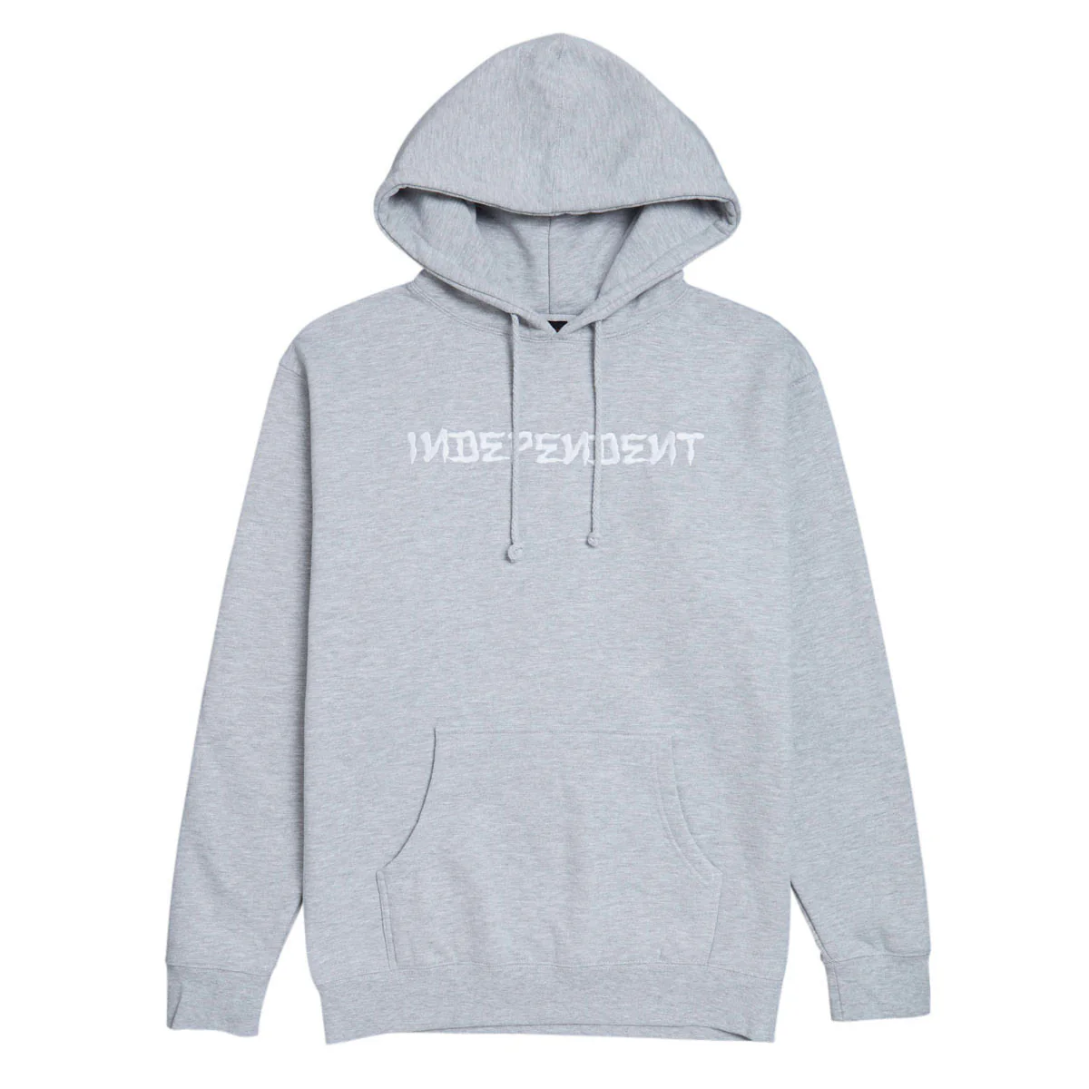 Independent Dressen Bar Embroidered Hoodie - Grey Heather