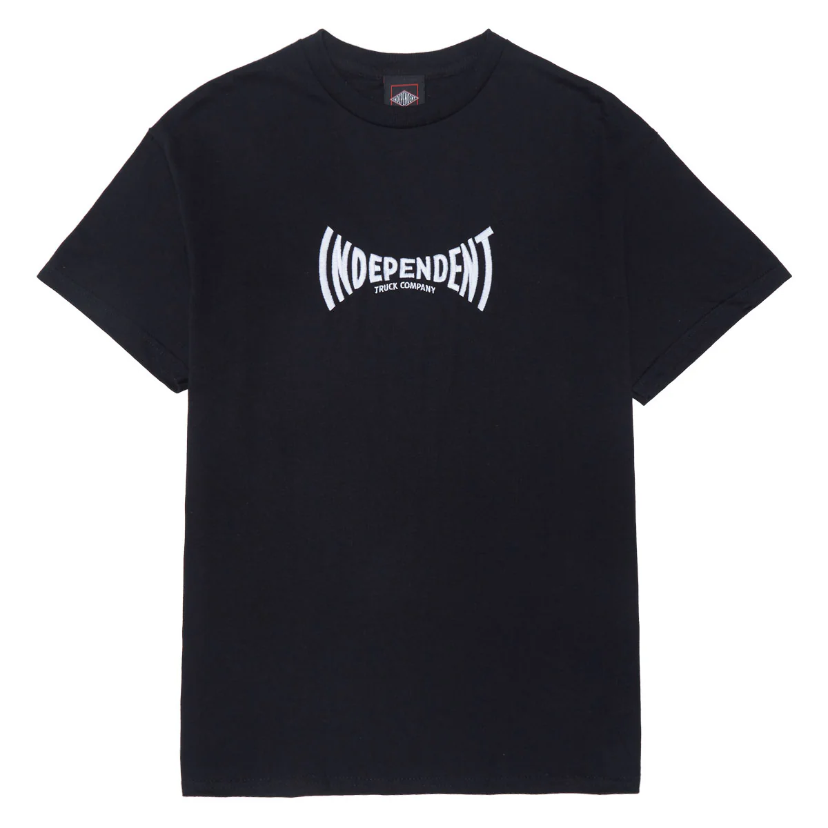 Independent Embroidered Span T-Shirt - Black