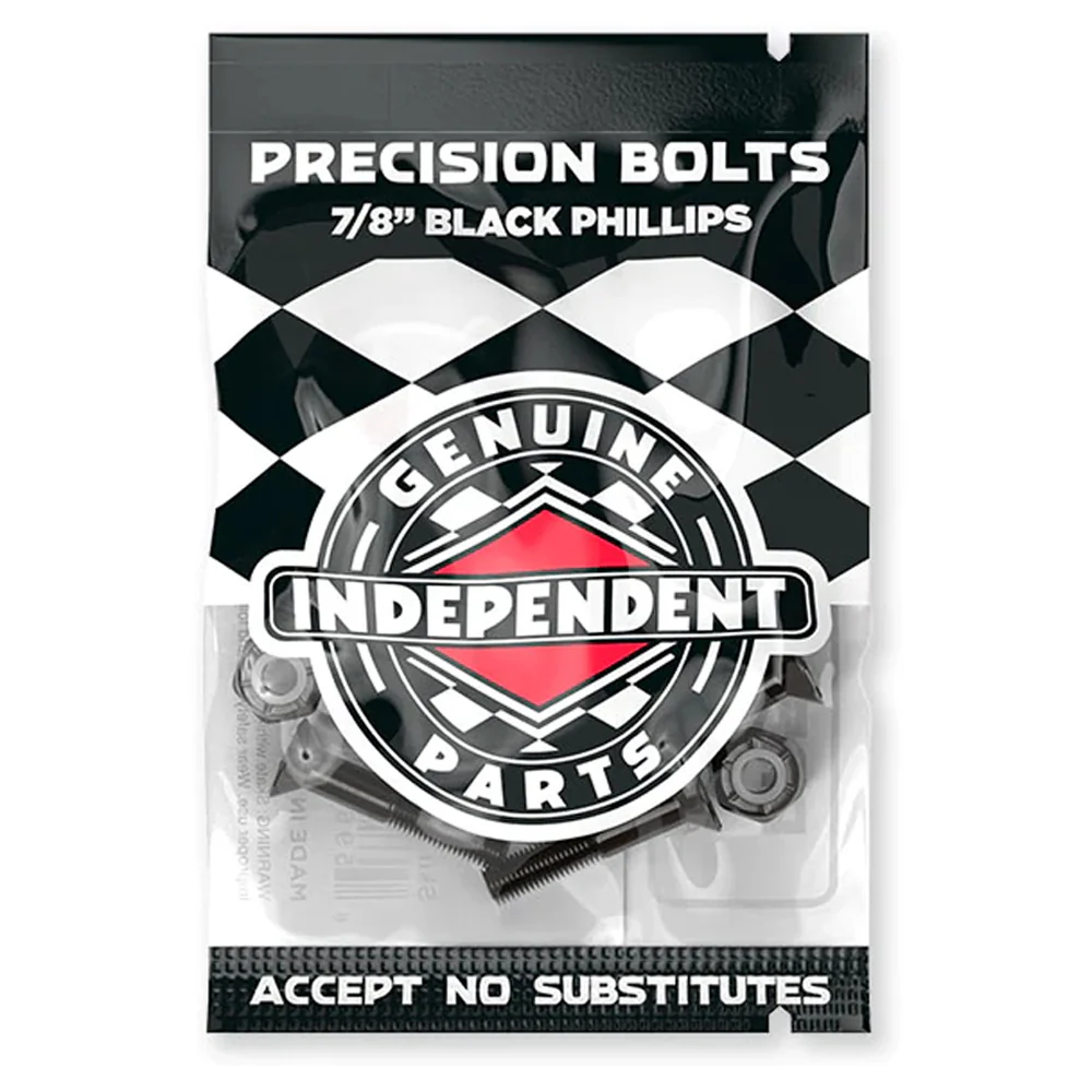 Independent Genuine Parts Phillips Hardware - Black - 7/8"