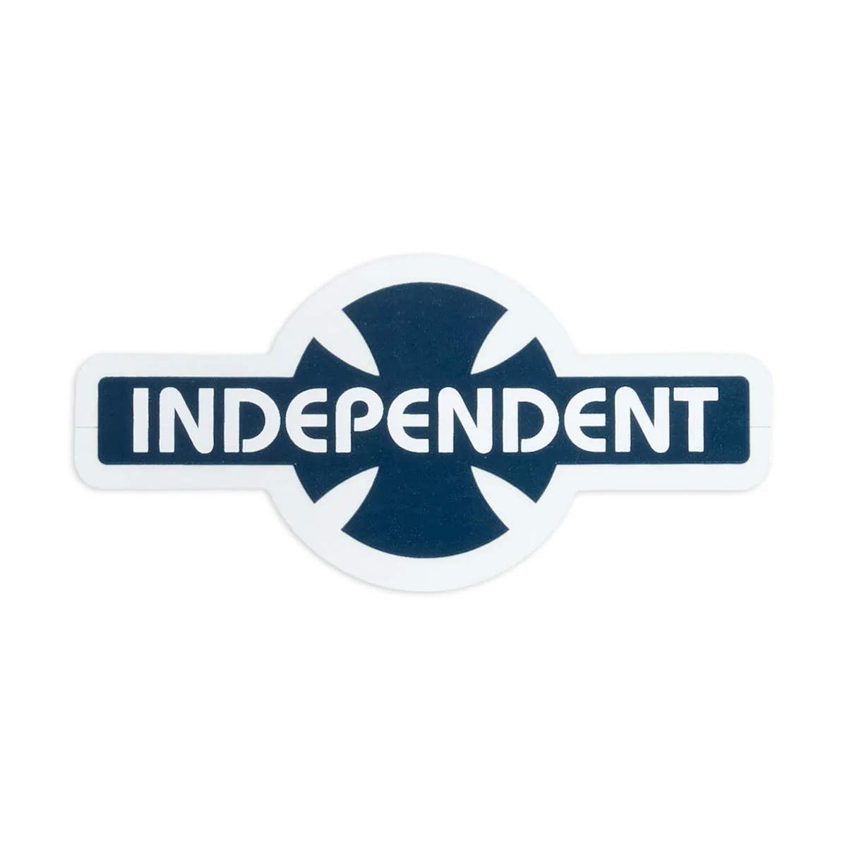 Independent OGBC Legacy Clear 4" Sticker - Navy