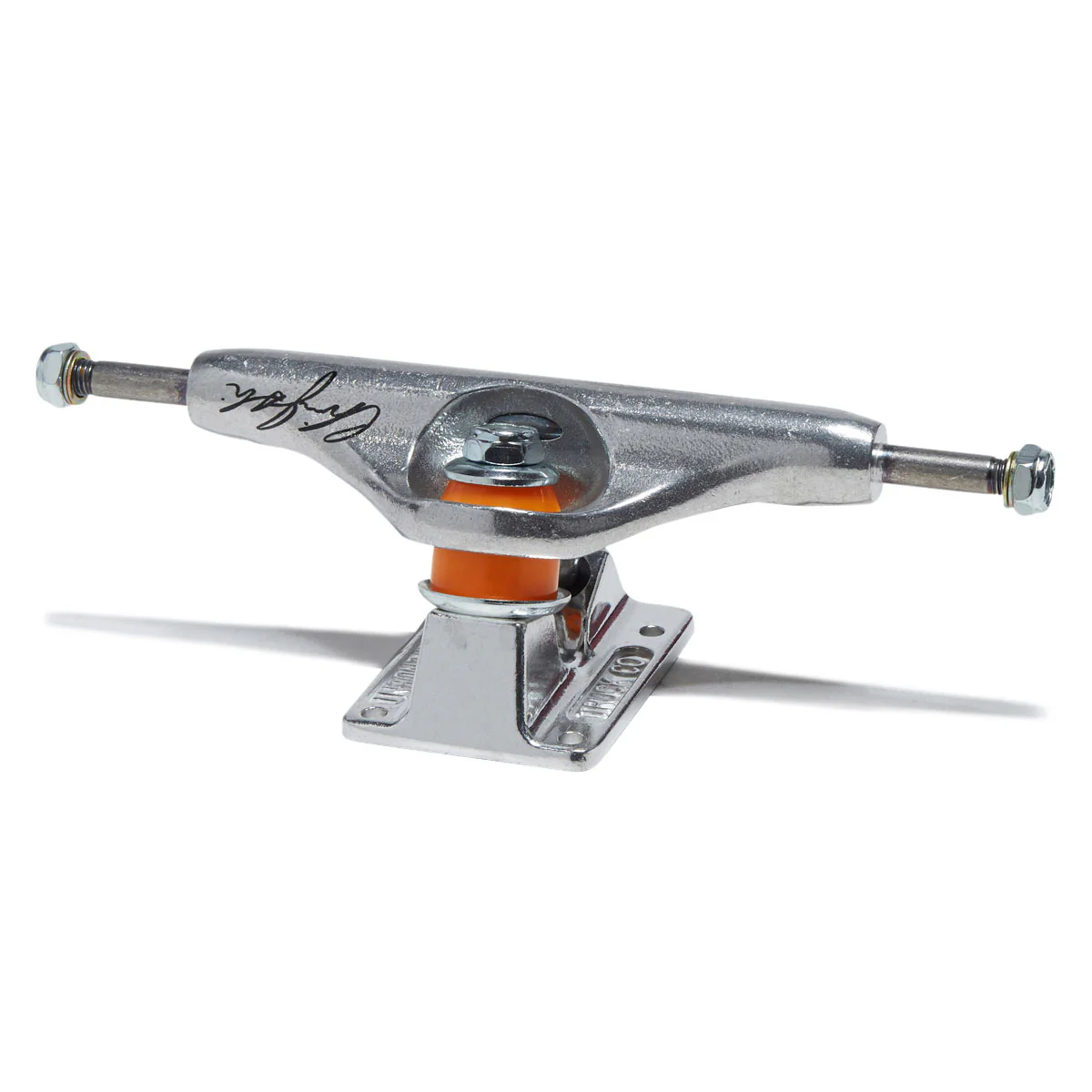 Independent Stage 11 Forged Titanium Chris Joslin Sticker Slap Pro Skateboard Trucks - Polished Silver - 149mm - Image 2
