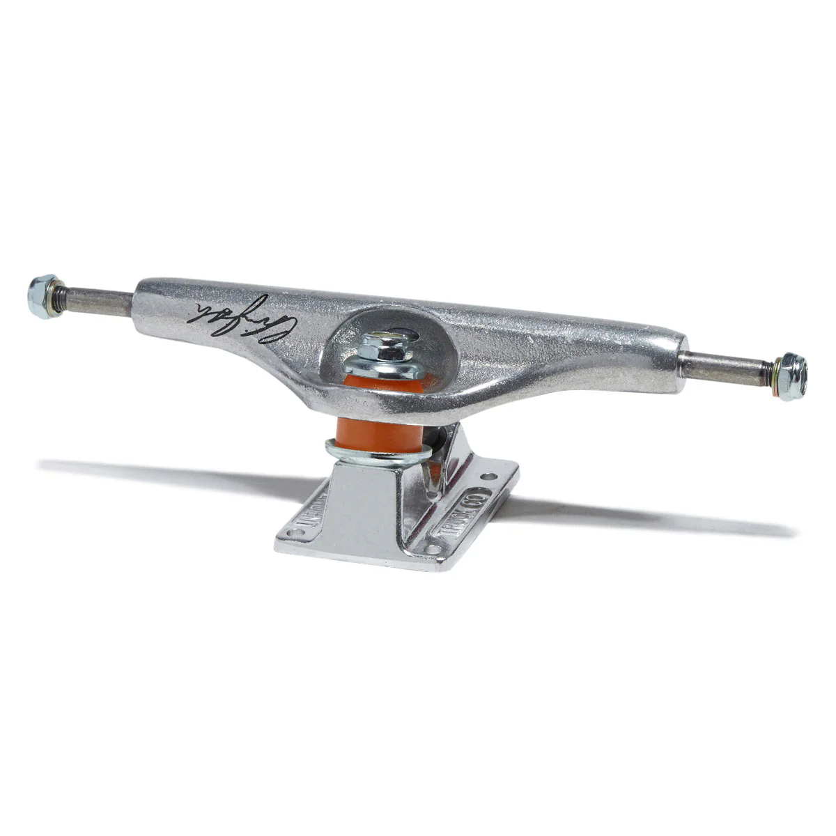 Independent Stage 11 Forged Titanium Chris Joslin Sticker Slap Pro Skateboard Trucks - Polished Silver - 159mm - Image 2