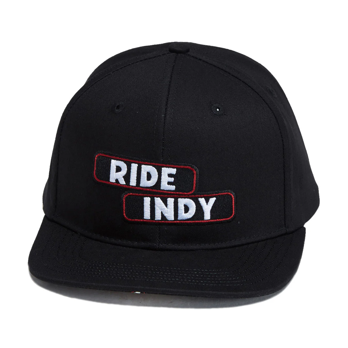 Independent Sticker Slap Snapback Hat - Black - Image 2