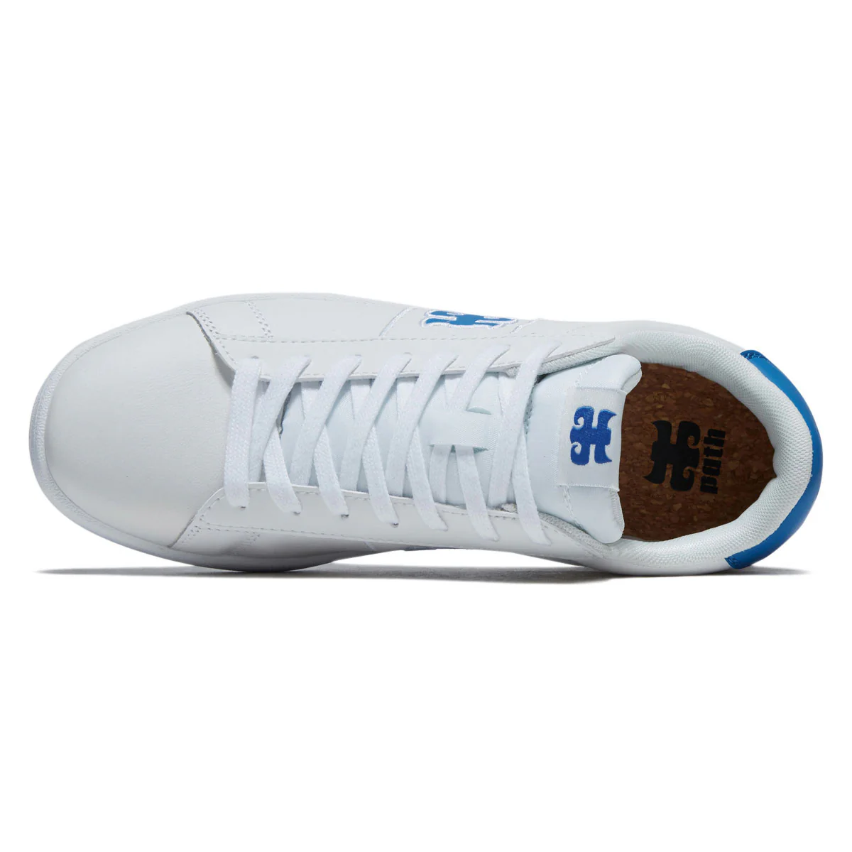IPath Ace Shoes - White Leather/Caroline Blue - Image 3