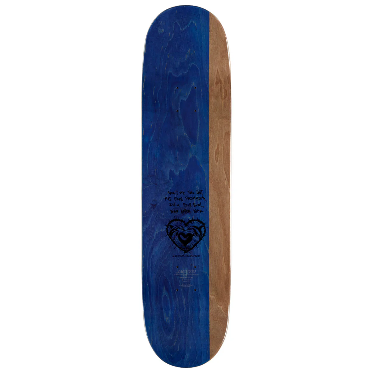 Jacuzzi Unlimited 500 Years EX7 Skateboard Deck - 8.25" - Image 2