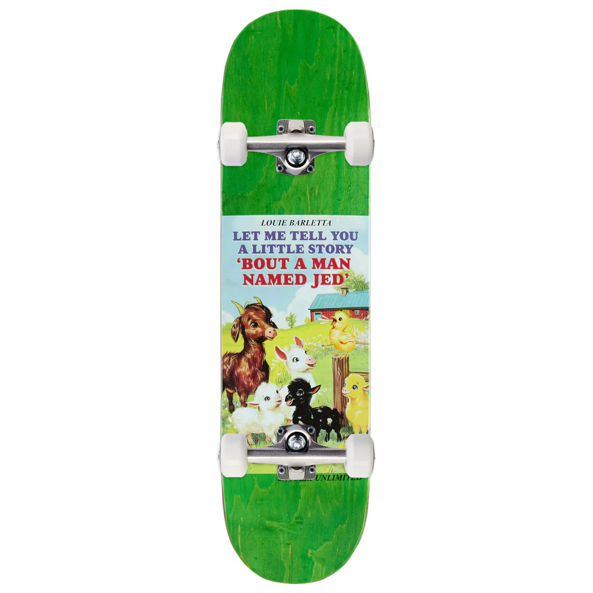 Jacuzzi Unlimited Louie Barletta Storybook EX7 Skateboard Complete - 8.25"