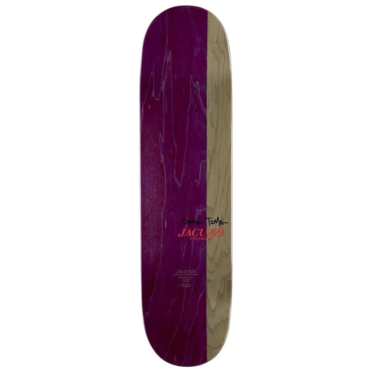 Jacuzzi Unlimited Ariana Spencer Demon EX7 Skateboard Deck - 8.50" - Image 2
