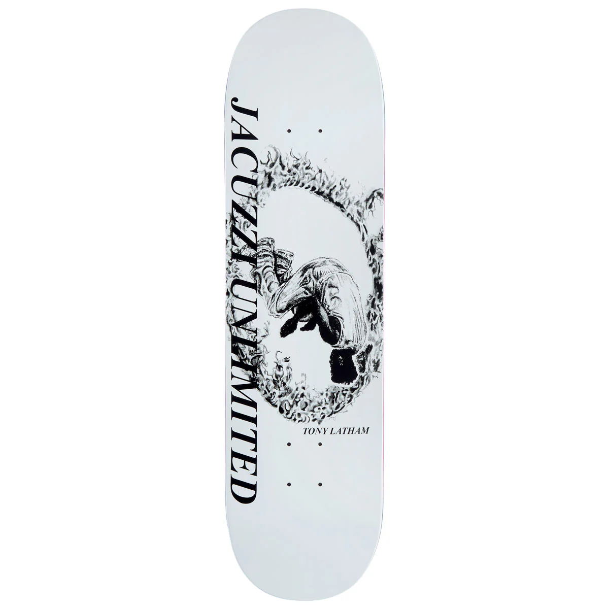 Jacuzzi Unlimited Tony Latham Ring of Fire EX7 Skateboard Deck - 8.50"