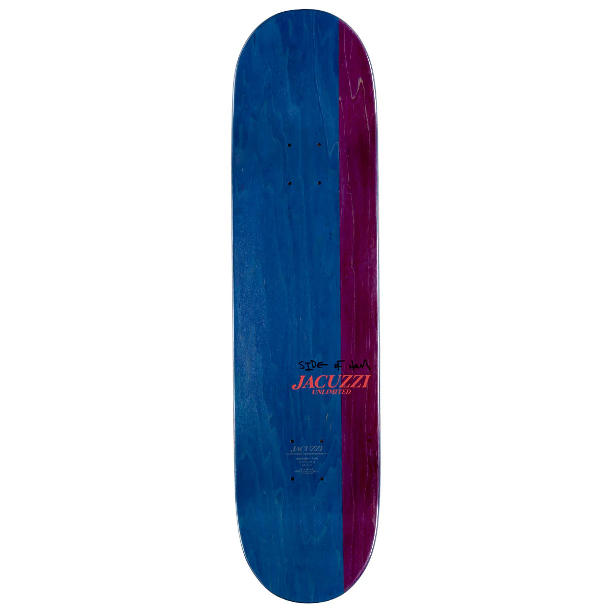 Jacuzzi Unlimited Tony Latham Smooshed EX7 Skateboard Deck - 8.125" - Image 2