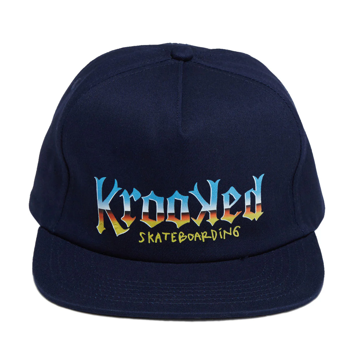 Krooked Chrome Zone Hat - Navy - Image 2