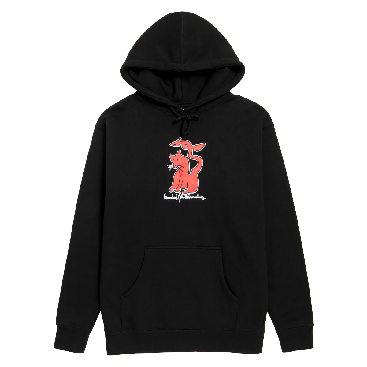 Krooked Kat Serpent Hoodie - Black/Red/White/Black