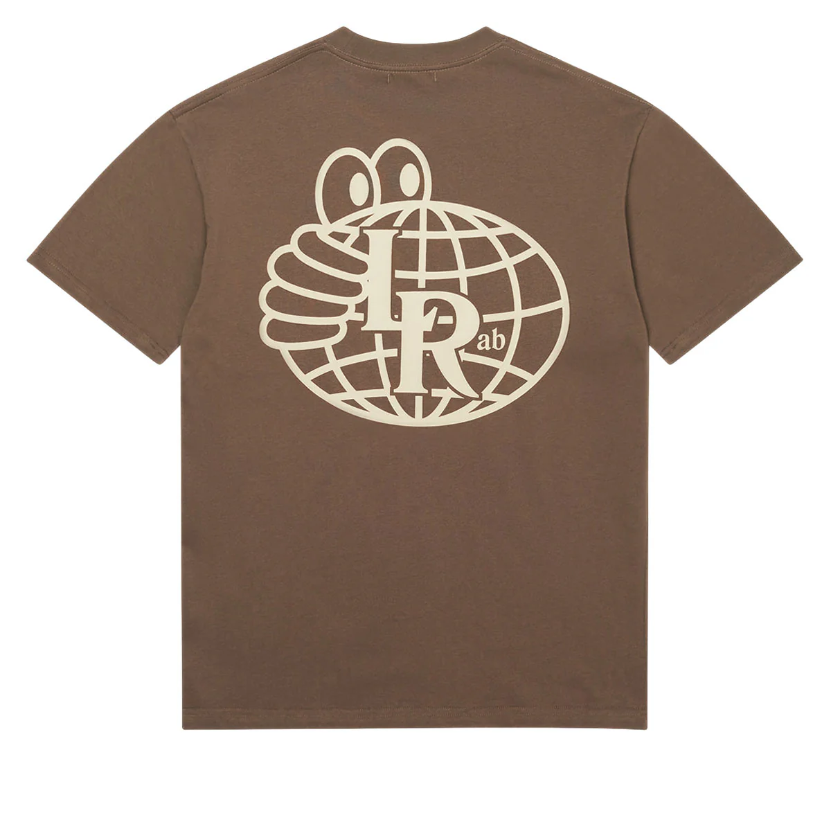 Last Resort AB Atlas Mono T-Shirt - Washed Brown/Beige - Image 2