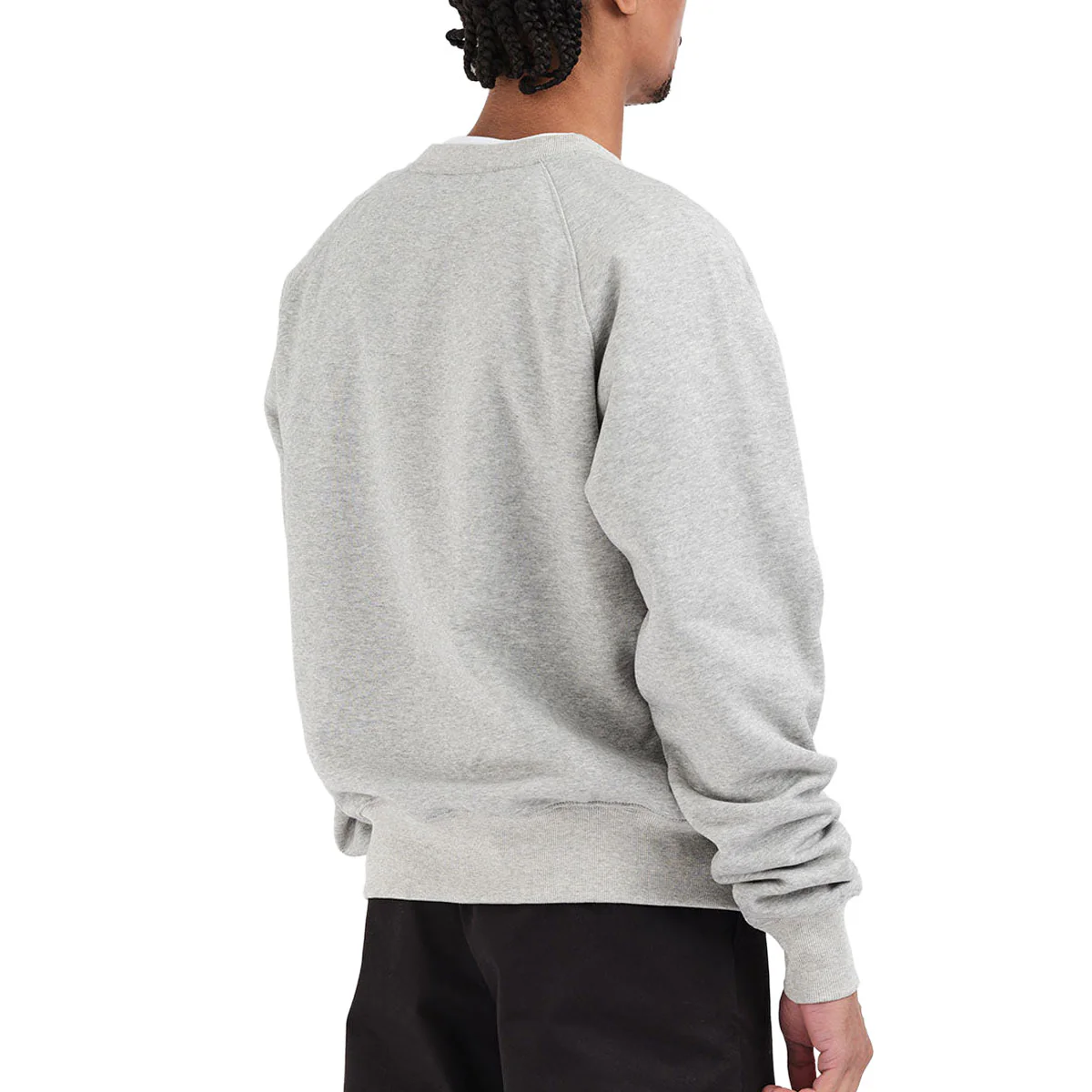 Last Resort AB Little AB Raglan Sweatshirt - Grey Melange - Image 2