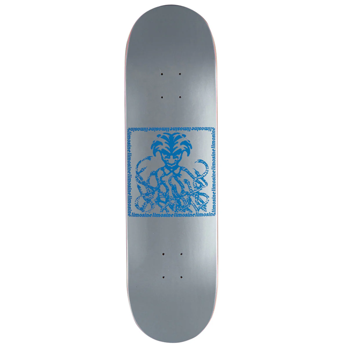 Limosine Snake Pit Skateboard Deck - Silver Blue - 8.38"
