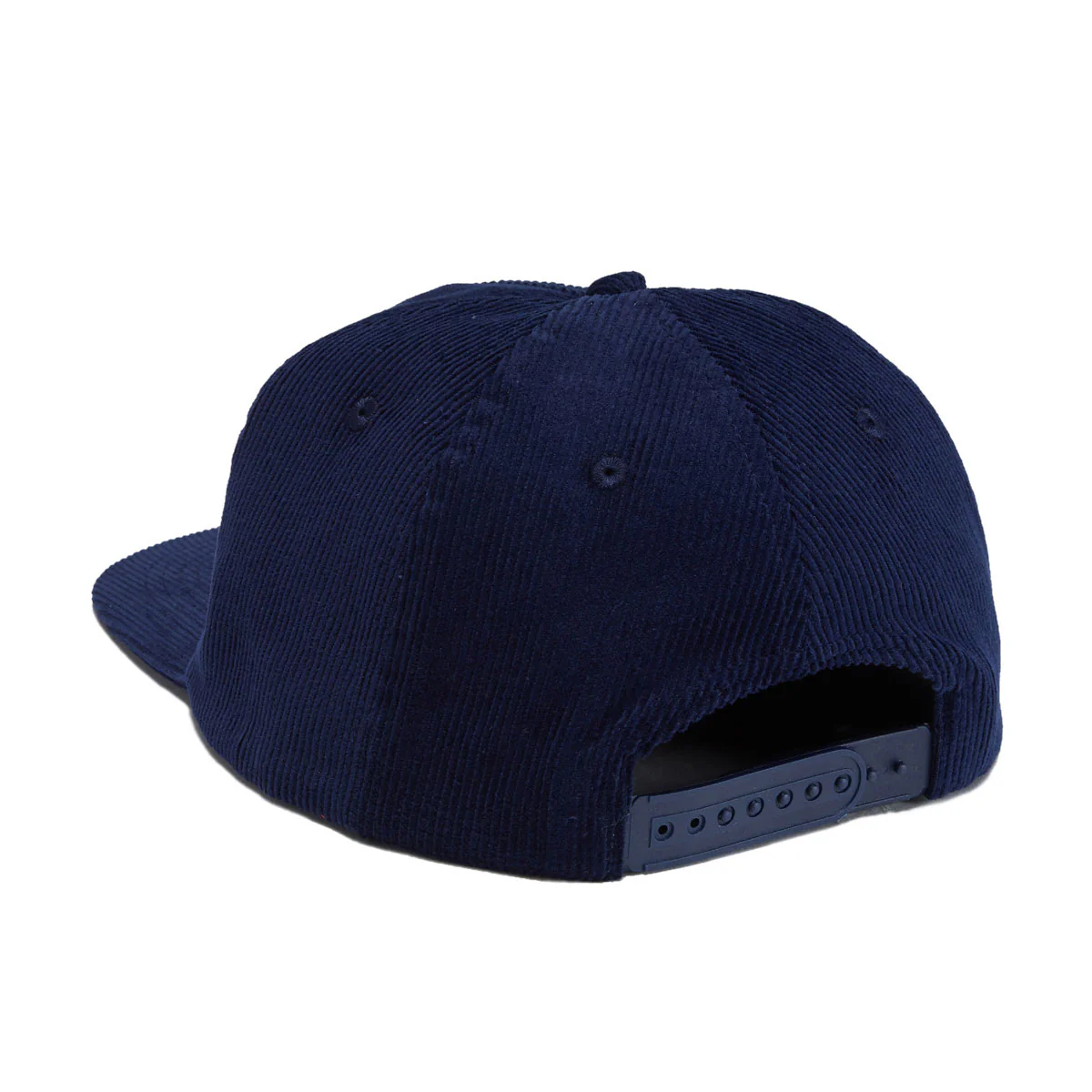 Loosey Studded Snapback Hat - Navy Corduroy - Image 5