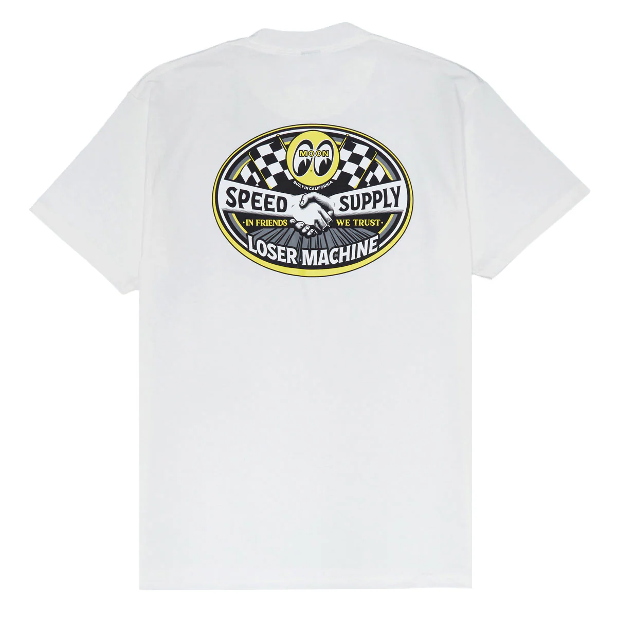 Loser Machine Handshake T-Shirt - Vintage White