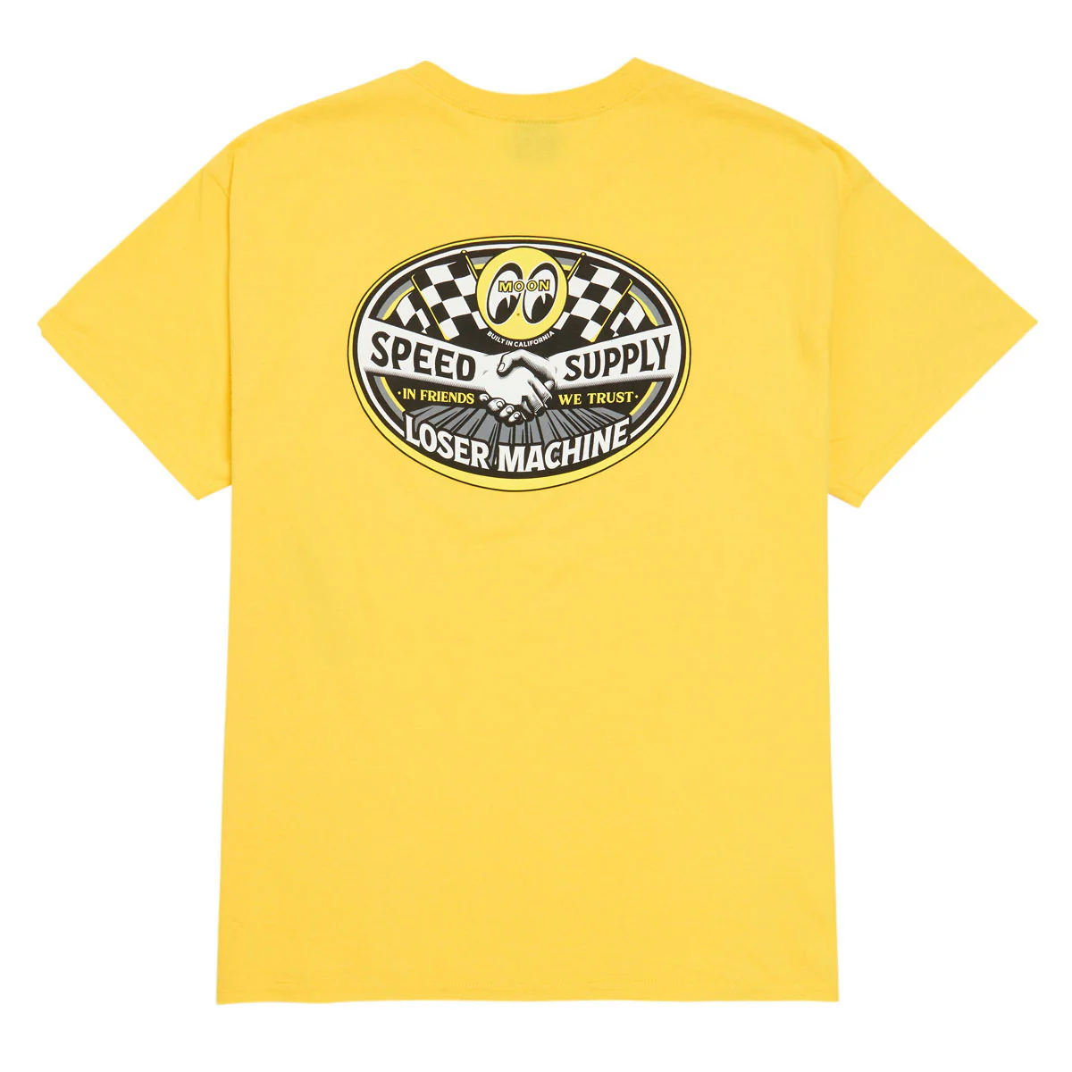Loser Machine Handshake T-Shirt - Yellow