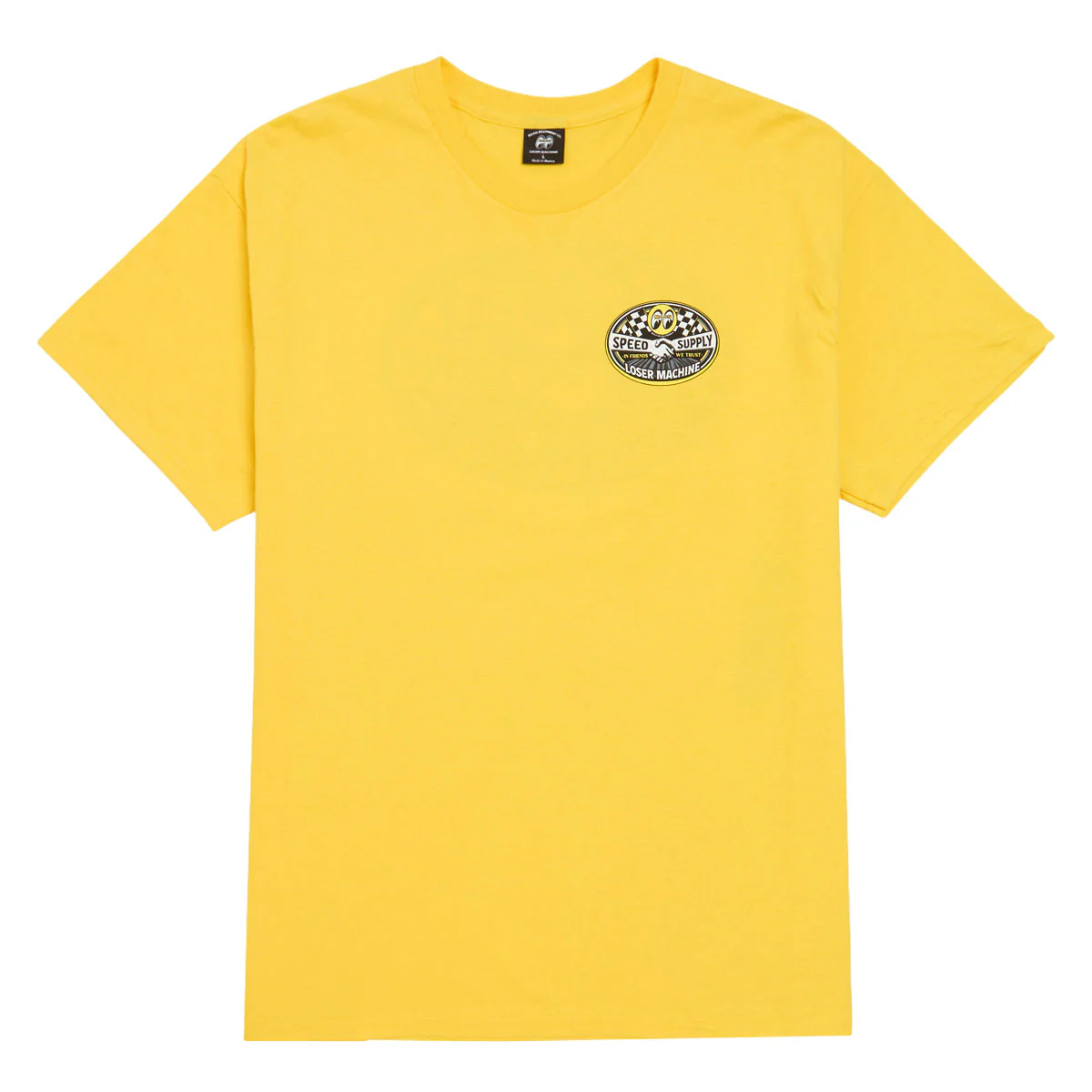 Loser Machine Handshake T-Shirt - Yellow - Image 2