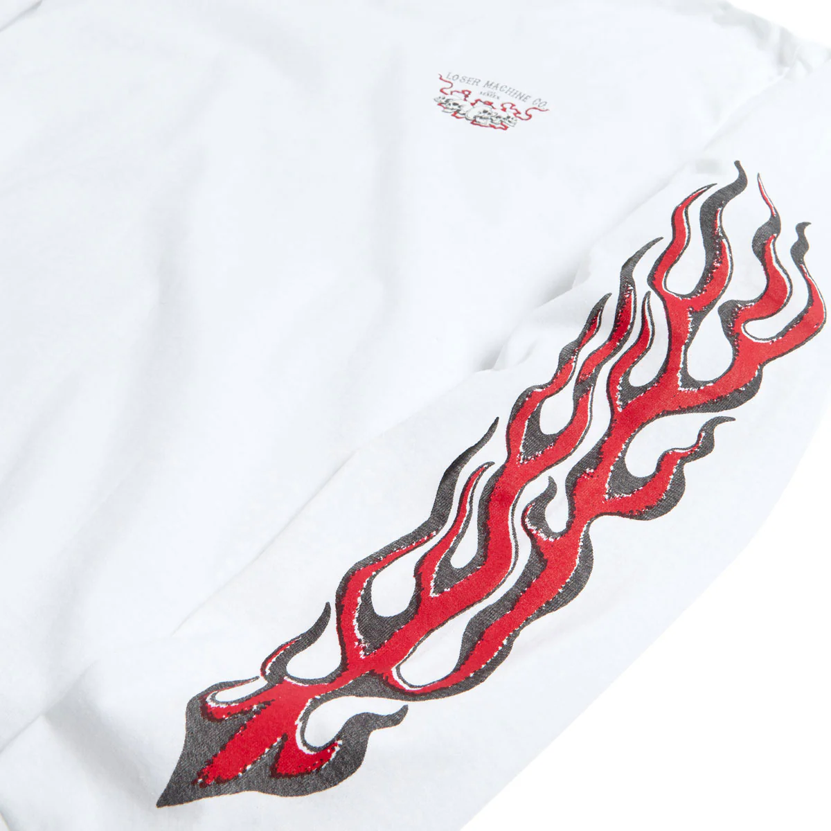 Loser Machine No Easy Way Out Long Sleeve T-Shirt - White - Image 3
