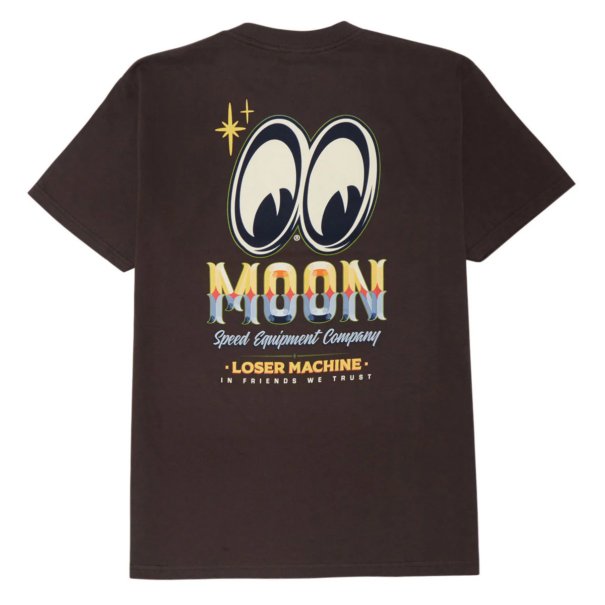 Loser Machine Sign Board T-Shirt - Java Brown