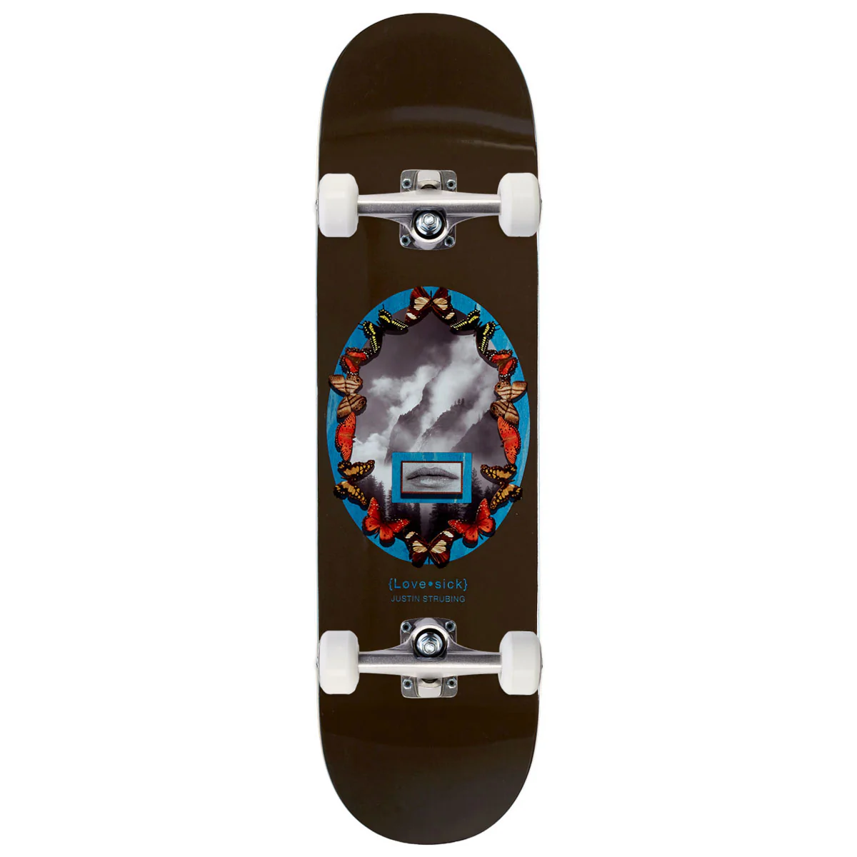 Lovesick Strubing Last Kiss Skateboard Complete - 8.375"