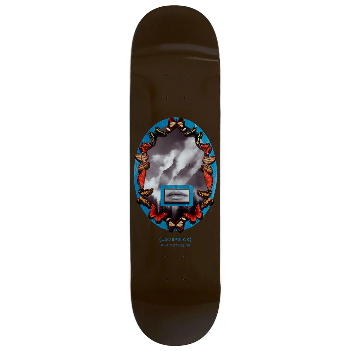 Lovesick Strubing Last Kiss Skateboard Deck - 8.375"