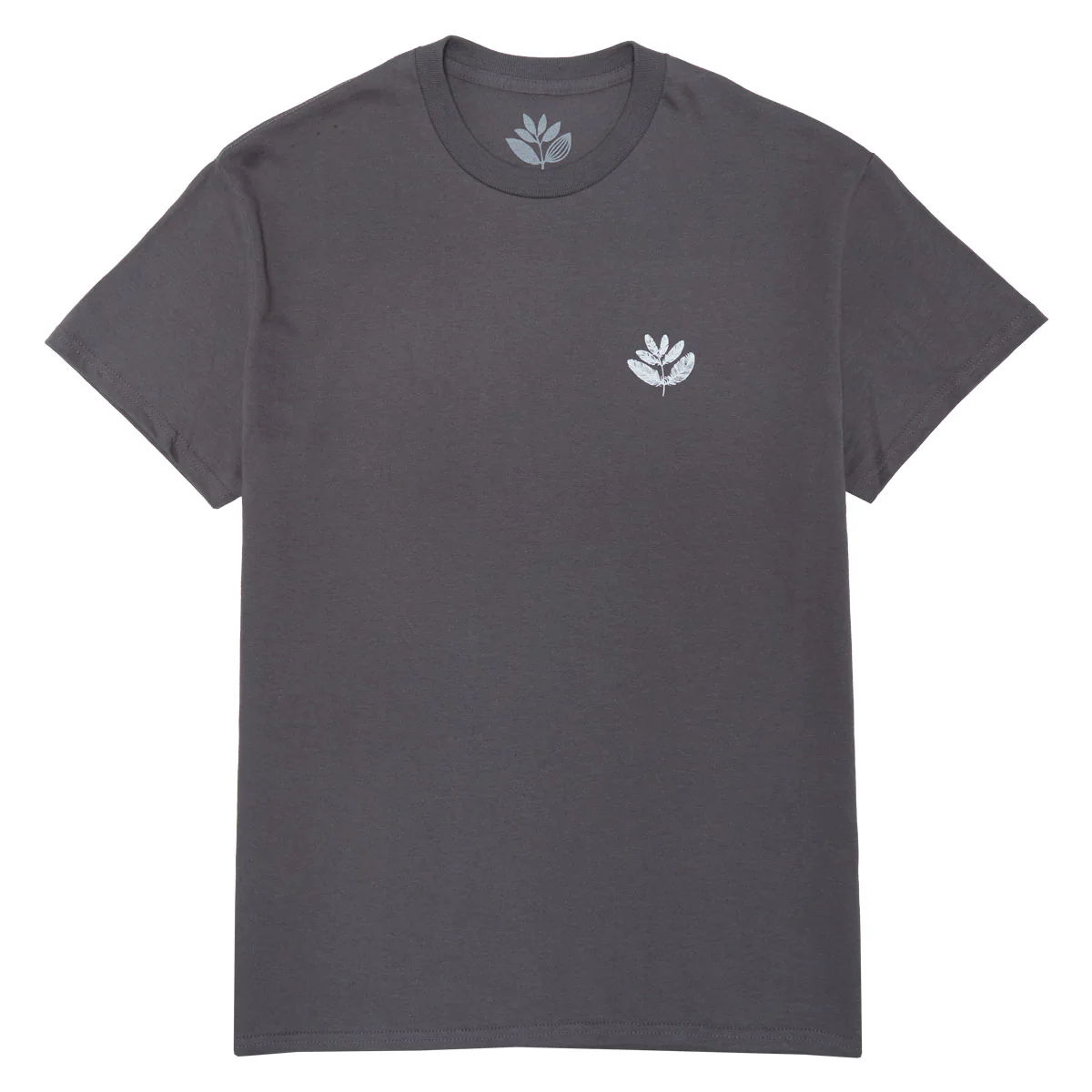 Magenta Feather T-Shirt - Charcoal - Image 2