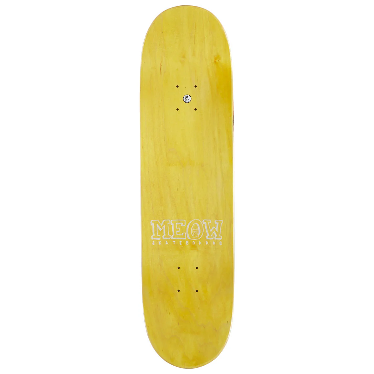 Meow Logo Skateboard Complete - Purple - 8.00" - Image 2