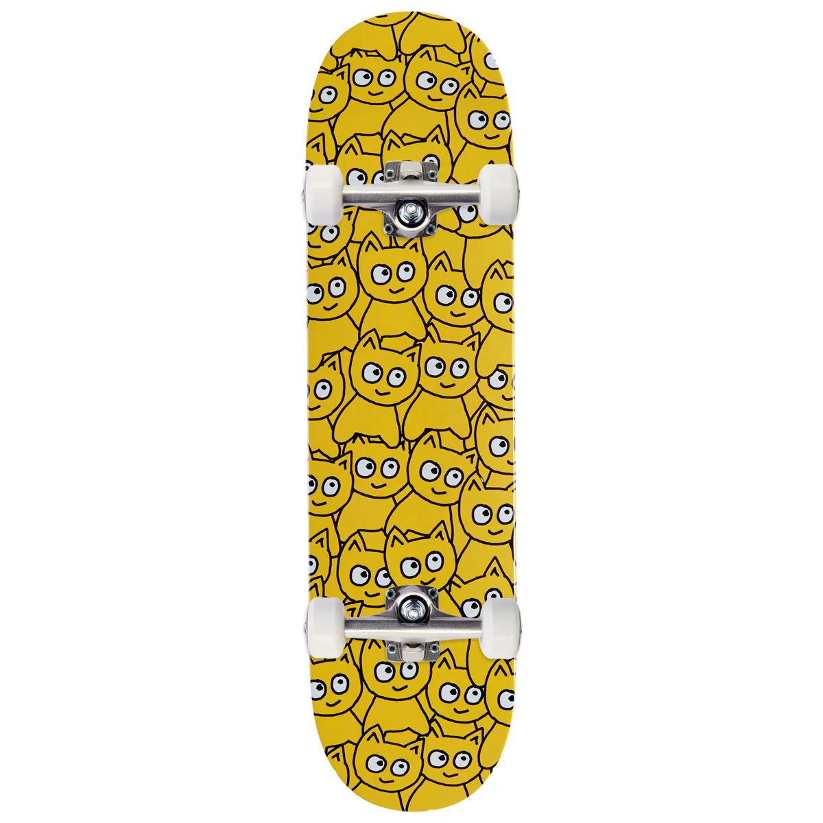 Meow Sticker Pile OG Skateboard Complete - 8.25"