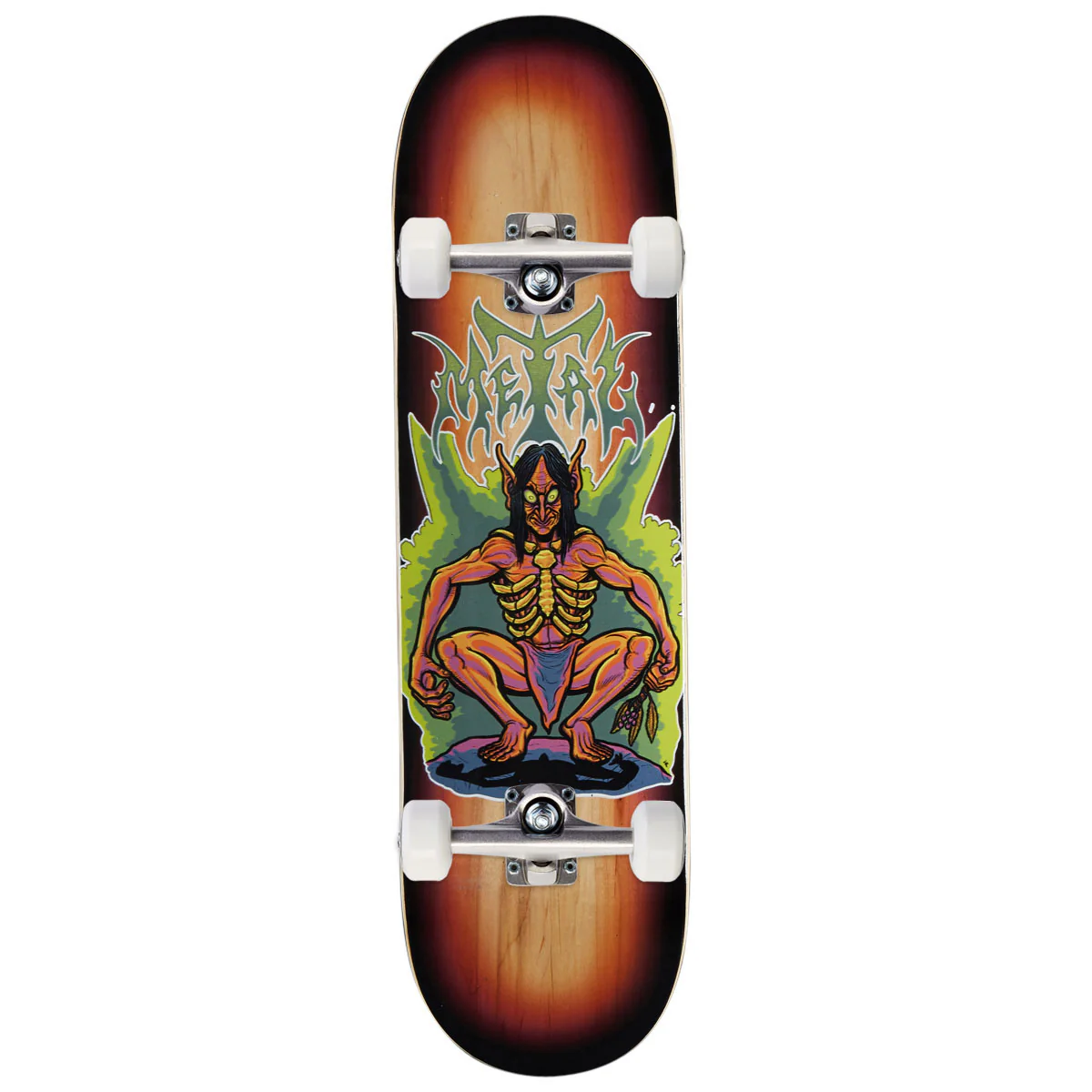 Metal Wegamus Skateboard Complete - 8.50"