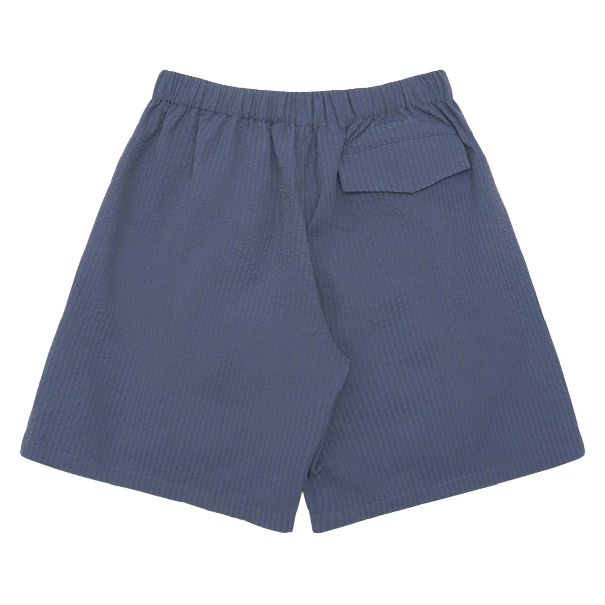 Metalwood Seersucker Spa Shorts - Navy - Image 2