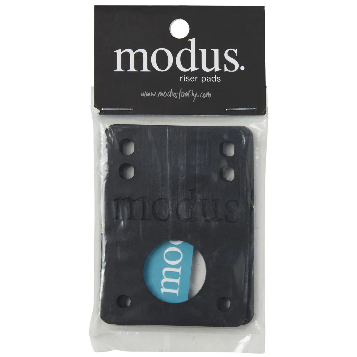 Modus Skateboard Risers - Black - 1/8"