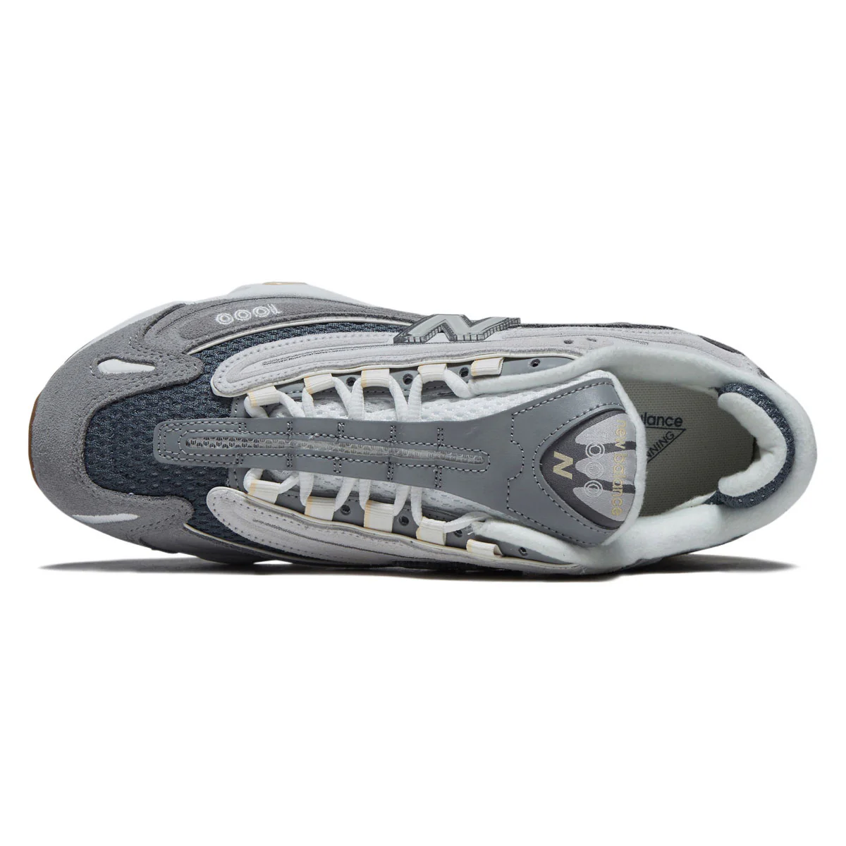 New Balance 1000 Shoes - Slate Grey/Shadow Blue - Image 3