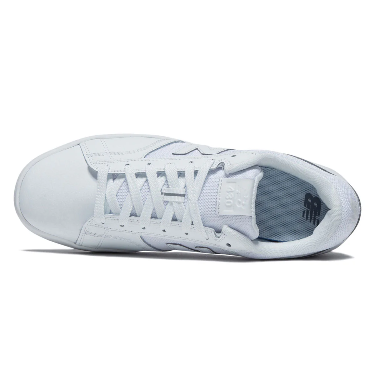 New Balance 430 Shoes - White/White - Image 3