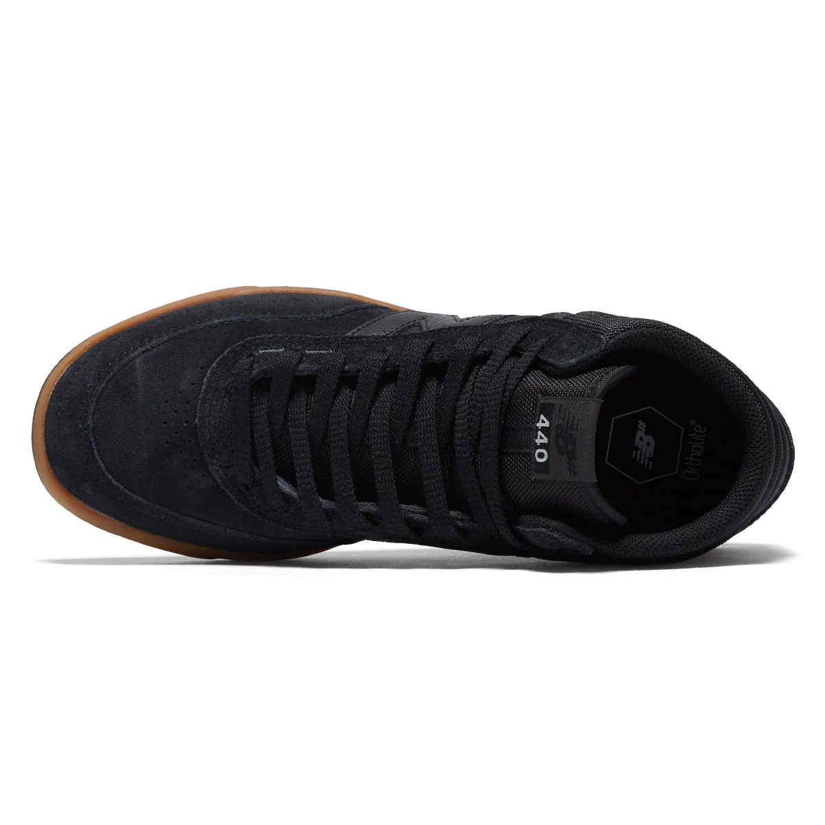 New Balance 440 Hi V2 Shoes - Black/Gum - Image 3